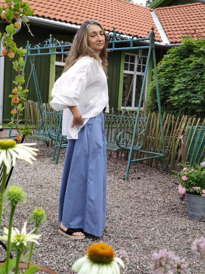 Skjortblus romantisk, Minou