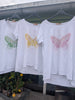 T-shirt, fjäril