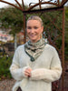 Mönstrad sidenscarf, 7east