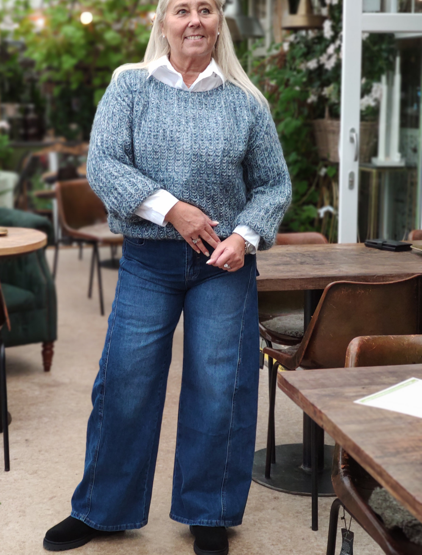 Jeans, tuff modell, utanpåfickor