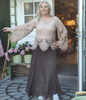 Blus, Lace, hålmönster