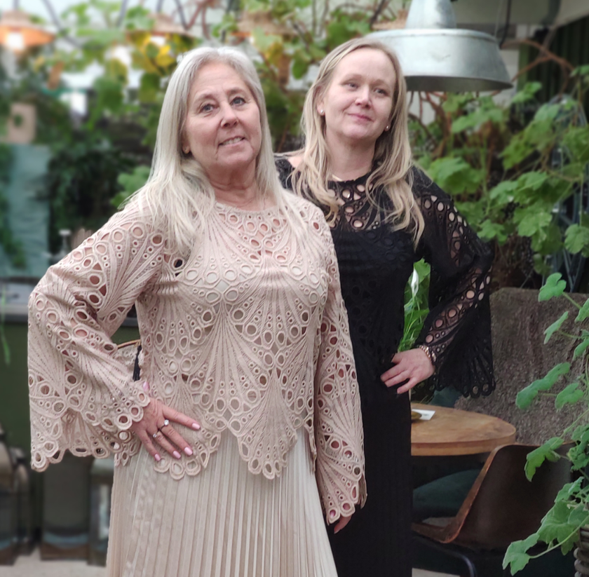 Blus, Lace, hålmönster