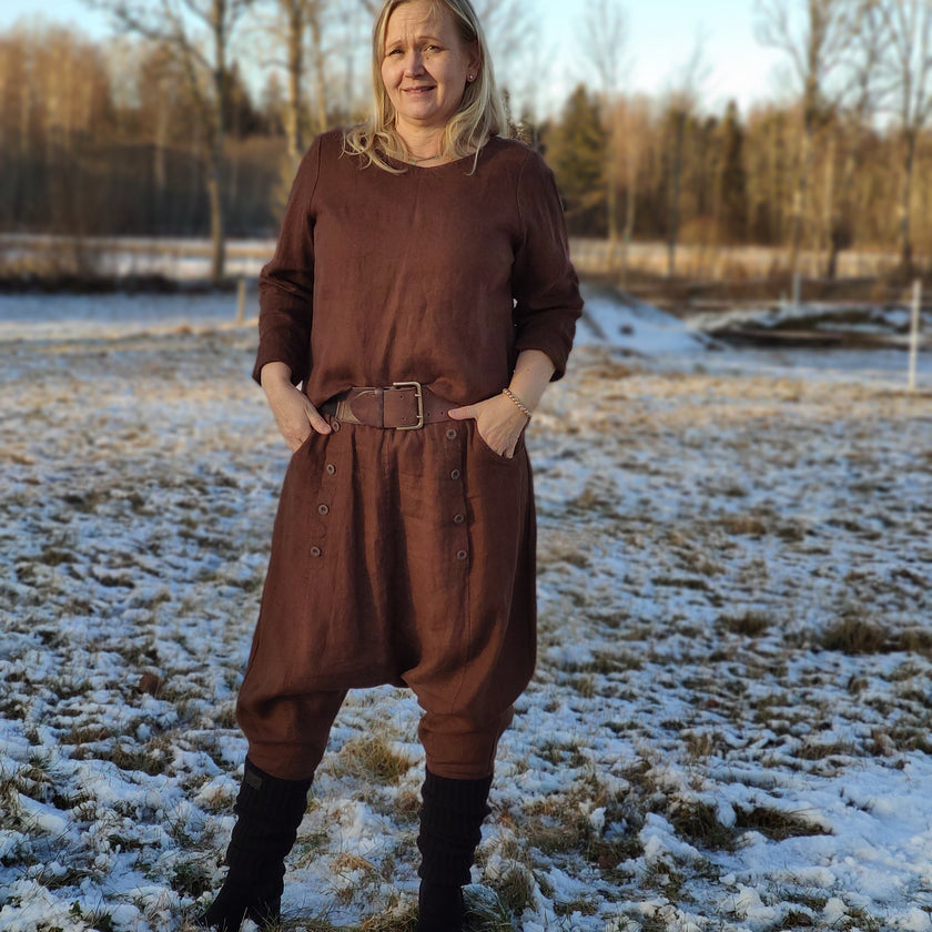 Byxa i linne, 'Bross' OlarsUlla