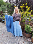 Blus, blommig Camicia