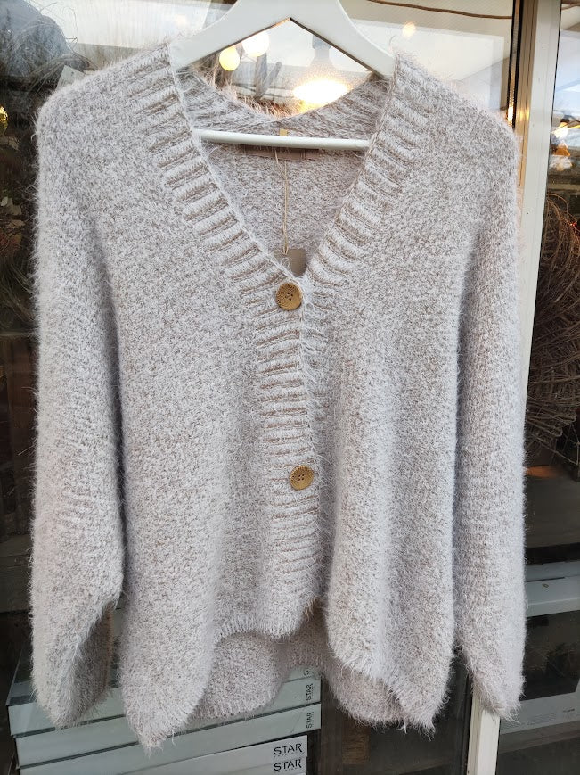 Kofta mjuk, med knappar, Marta