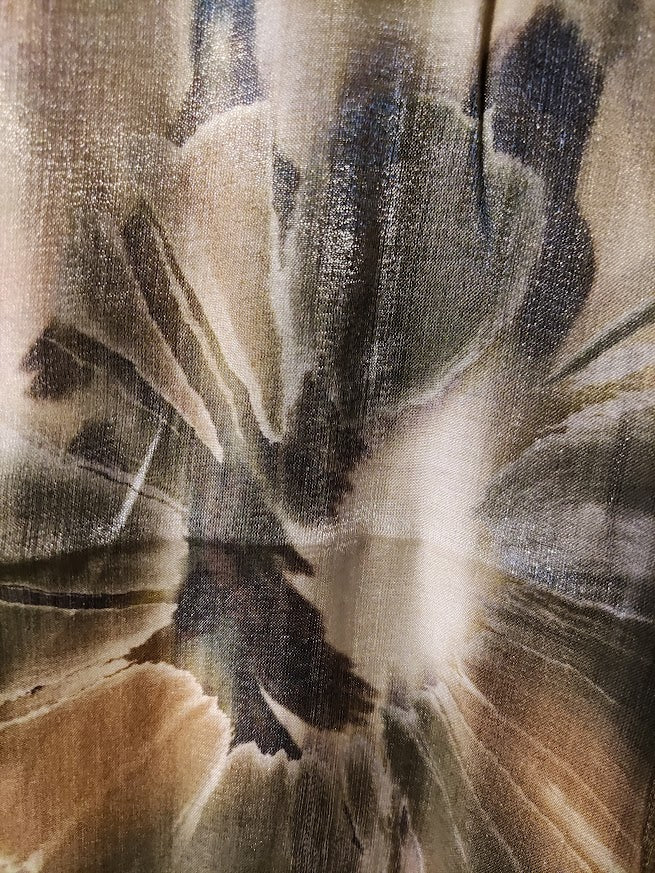 Blus, 'Cloe' blommig viskos, Gemini