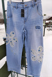 Jeans med blommor, Qnuz