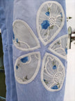 Jeans med blommor, Qnuz
