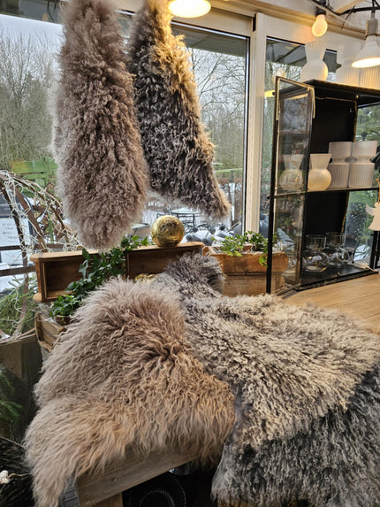 Fluffigt fårskinn