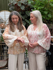 Blus, blommig, Minou Minou