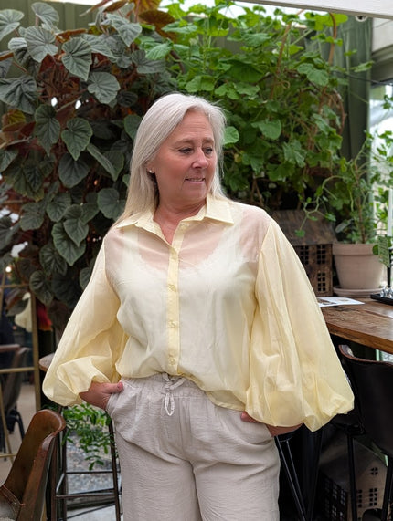 Skjorta med ballongärm, Minou Minou