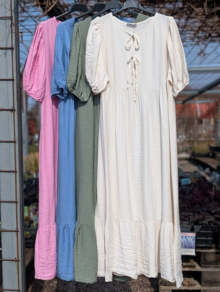 Klänning med knytdetalj, Soulful Fashion