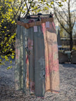 Byxa, blommig med bälte, Buller