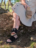 Sandal i mocka med spänne, Gabor