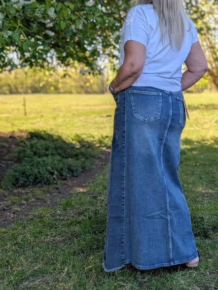 Lång jeanskjol, TOXIK3