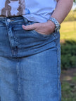 Lång jeanskjol, TOXIK3