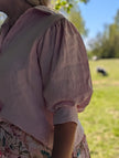 Blus, puffärm, Minou Minou