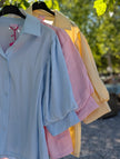 Blus, puffärm, Minou Minou