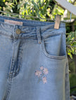 Jeansshorts, långa, Lecoco