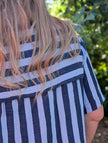 Kortärmad Skjorta Randig, Camicia