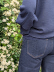 Vida jeans med strass, FOLYROSE