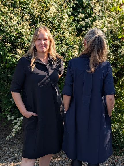 Skjortklänning med fickor, Camicia