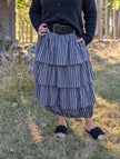 Lång randig volangkjol, 'Nosa', Olars Ulla