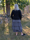 Lång randig volangkjol, 'Nosa', Olars Ulla