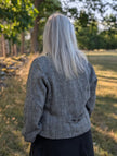 Fiskbensmönstrad jacka, 'Jubla', Olars Ulla