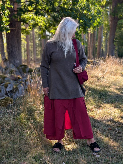 A-linjeformad tröja i merinoull, 'Santa', Olars Ulla