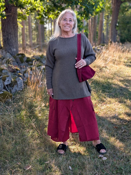 A-linjeformad tröja i merinoull, 'Santa', Olars Ulla
