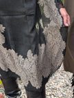 Scarf med spetsmönster, Qnuz