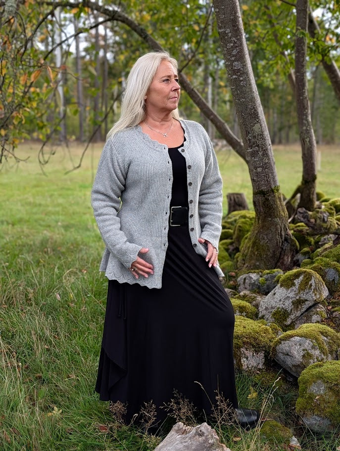 Stickad kofta i merinoull, 'Soda', Olars Ulla