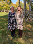 Linneklänning med dubbla kjolar, 'Kallan', Olars Ulla