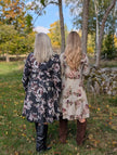 Linneklänning med dubbla kjolar, 'Kallan', Olars Ulla