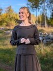 Långärmad topp i linne, 'Tian', Olars Ulla