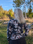Långärmad topp i linne, 'Tian Flower',  Olars Ulla