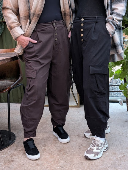 Mjuk ballongbyxa med cargofickor, Marta