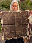Mönstrad sidenscarf, 7east