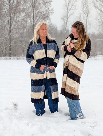 Kofta, lång och randig, Camicia