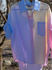 Skjorta, ränder i glada färger, Camicia