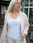 Topp/linne med glitter, Buller