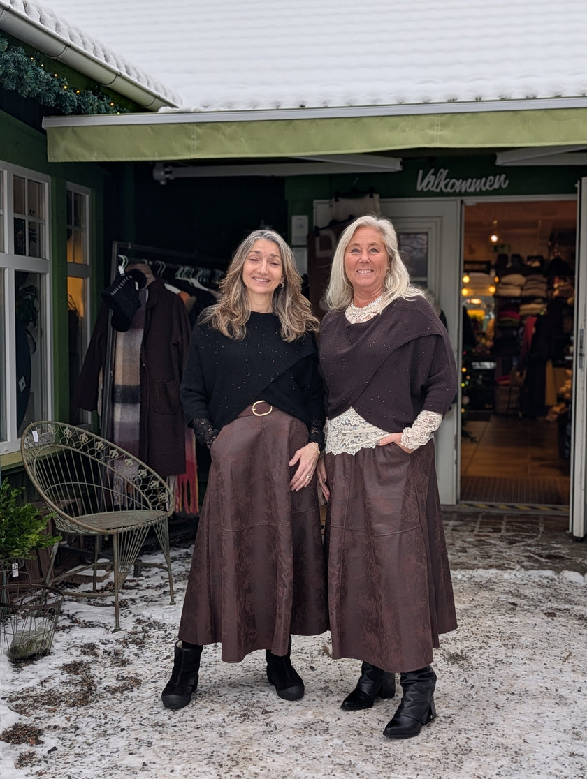 Topp tröja omlott med lite glitter, Gemini