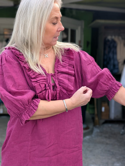 Tunika 'Queen' i linne, Reunion