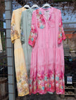 Klänning blomkant, SoulfulFashion