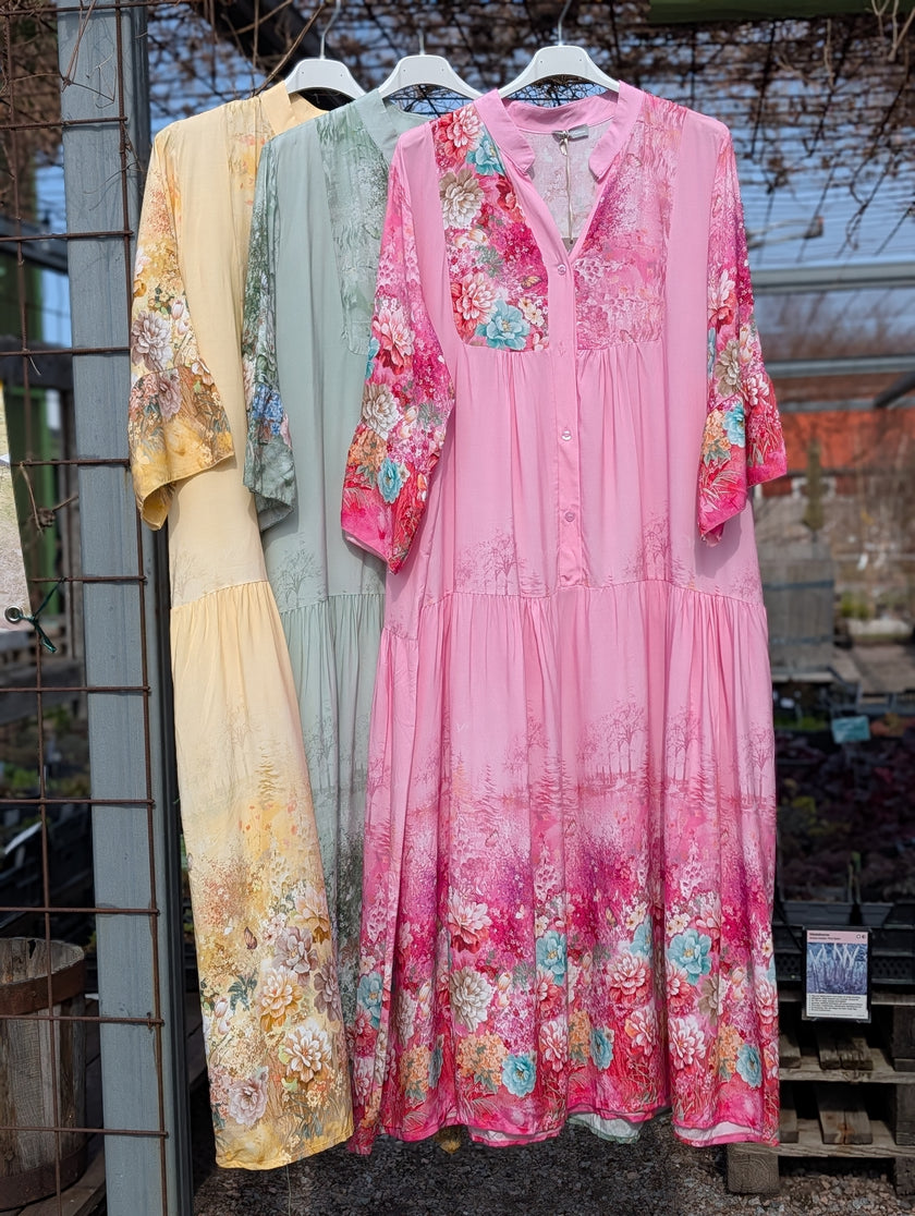 Klänning blomkant, SoulfulFashion