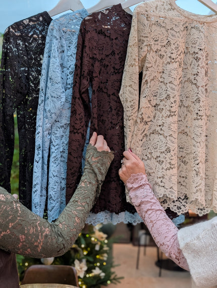 Spetstopp långärmad,Marta