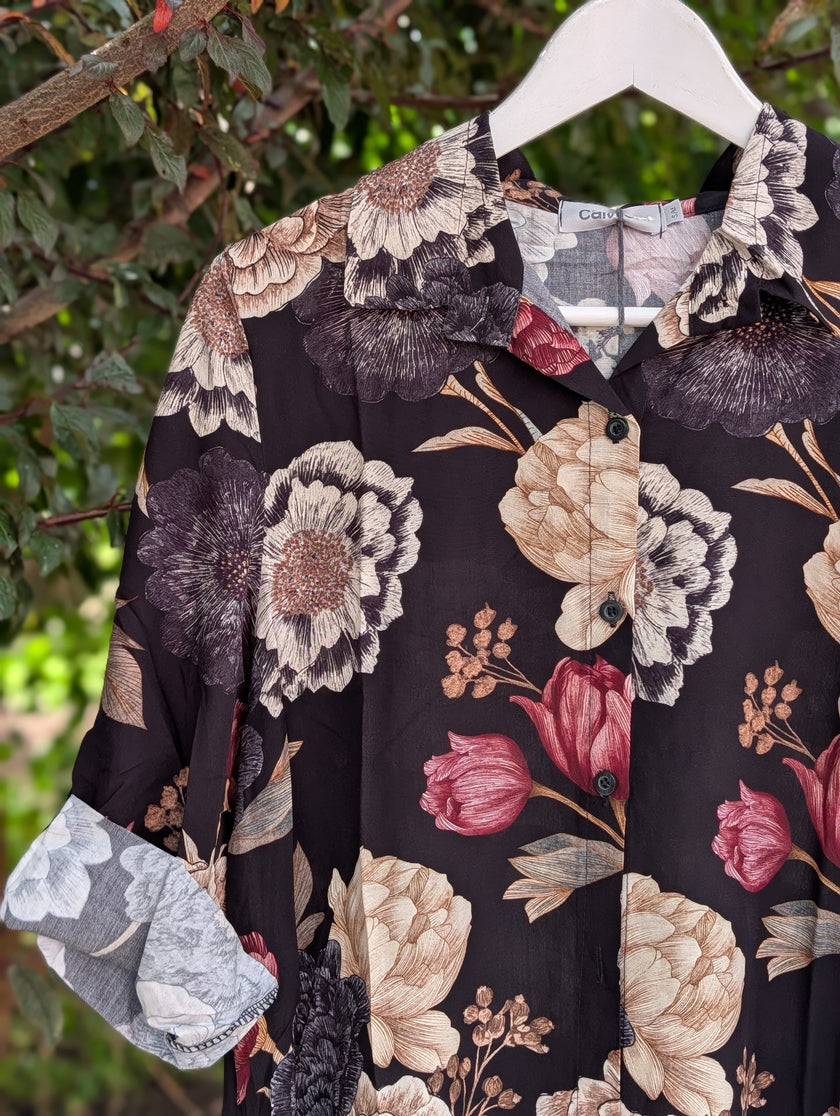 Blommig skjortklänning, Camicia