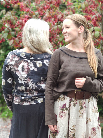 Blus/Topp i linne, 'Tian Flower',  Olars Ulla