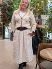 Kjol 'Lilly' blommig struktur, Camicia